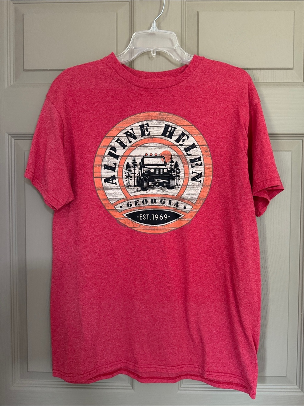 Red Graphic JEEP Tee